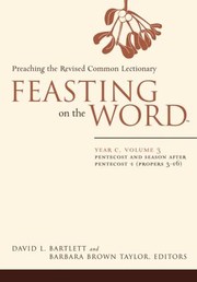 Cover of: Feasting on the Word Year C Vol 3                            Feasting on the Word
