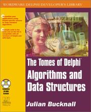 Cover of: The Tomes of Delphi: Algorithms and Data Structures