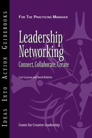 Cover of: Leadership Networking
            
                Ideas Into Action Guidebooks
