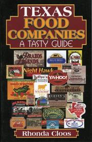 Cover of: Texas food companies: a tasty guide