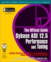 Cover of: Sybase ASE 12.5 High Availability (Jeffrey Garbus' Official Sybase Ase 12.5 Library)