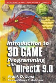 Cover of: Introduction to 3D Game Programming with DirectX 9 (Wordware Game and Graphics Library)