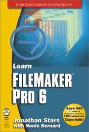 Cover of: Learn FileMaker Pro 6