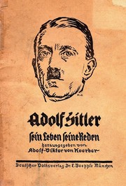 Cover of: Adolf Hitler - Sein Leben und seine Reden.
