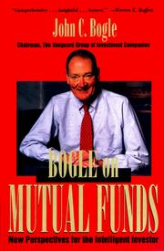 cover of Bogle on mutual funds