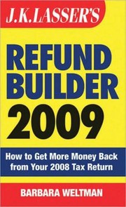 Cover of: JK Lassers Refund Builder