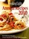 Cover of: Cooking Light Annual Recipes 2010
            
                Cooking Light Annual Recipes