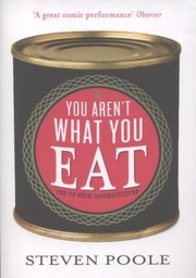 Cover of: You Arent What You Eat