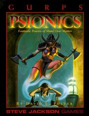 Cover of: GURPS Psionics