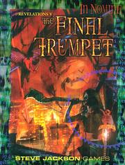 Cover of: The Final Trumpet: Revelations 5 (In Nomine: Revelations) by Ken Hite