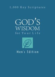 Cover of: Gods Wisdom for Your Life Mens Edition by 