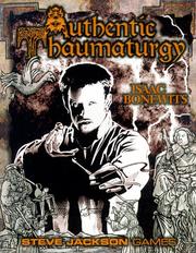 Cover of: Authentic Thaumaturgy by Isaac Bonewits