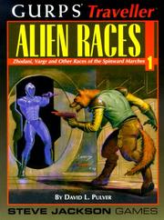 Cover of: GURPS Traveller: Alien Races 1  by David Pulver