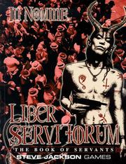 Cover of: Liber Servitorum by R. Sean Borgstrom, David Edelstein, James L. Cambias