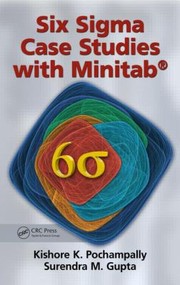 Cover of: Six Sigma Case Studies With Minitab by 