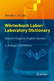 Cover of: Wrterbuch Labor Deutschenglisch Englishgerman Laboratory Dictionary by 