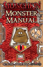 Cover of: Munchkin Monster Manual (D20 Generic System) | John W. Mangrum