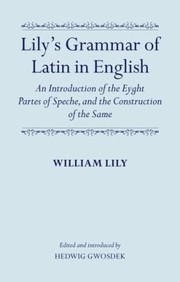 Cover of: Lilys Grammar of Latin in English by 