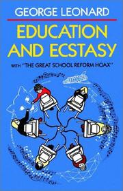 Cover of: Education and Ecstasy