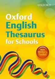 Cover of: Oxford English Thesaurus for Schools