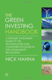 Cover of: The Green Investing Handbook