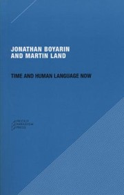 Cover of: Time and Human Language Now
