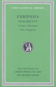Cover of: Fragments Oedipuschrysippus Other Fragments by 