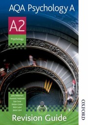Cover of: Aqa A2 Psychology A Revision Guide