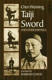 Cover of: Taiji Sword: and other writings