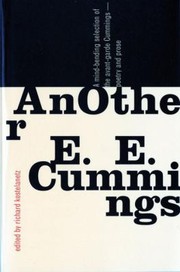 Cover of: Another Ee Cummings