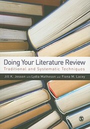 Cover of: Doing Your Literature Review Traditional And Systematic Techniques by 