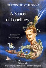 Cover of: A Saucer of Loneliness by Theodore Sturgeon