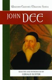 Cover of: John Dee (Western Esoteric Masters Series) by Gerald Suster