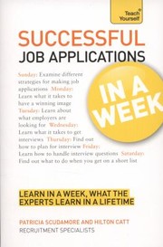 Cover of: Successful Job Applications in a Week a Teach Yourself Guide
            
                Teach Yourself General Reference by 