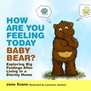 Cover of: How are You Feeling Today Baby Bear