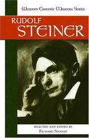 Rudolf Steiner by Rudolf Steiner