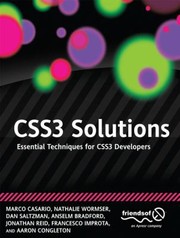 Cover of: Css3 Solutions