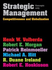Cover of: Strategic Management Competitiveness Globalization Concepts