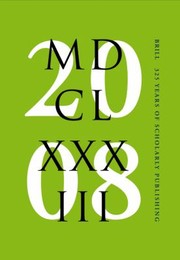 Cover of: Brill 325 Years of Scholarly Publishing by 