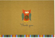 Owl Thank You Notes With 15 Envelopes
            
                Thank You Notes