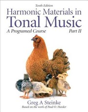 Harmonic Materials in Tonal Music Part II by Paul O. Harder