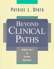 Cover of: Beyond Clinical Paths: Advanced Tools for Outcomes Management