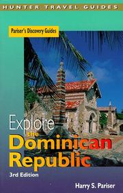 Cover of: Explore the Dominican Republic by Harry S. Pariser