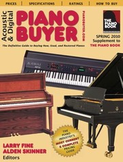 Cover of: Acoustic Digital Piano Buyer Spring 2010 Supplement To The Piano Book by 