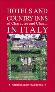 Cover of: Hotels and Country Inns of Character and Charm in Italy (Hotels & Country Inns of Character & Charm in Italy, 4th ed)