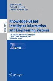 Cover of: Knowledgebased Intelligent Information And Engineering Systems