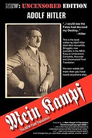 Cover of: Mein Kampf