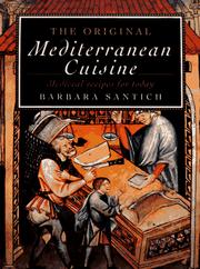 The Original Mediterranean Cuisine by Barbara Santich