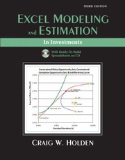 Cover of: Excel Modeling And Estimation In Investments