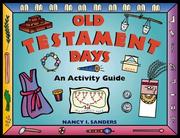 Cover of: Old Testament days: an activity guide